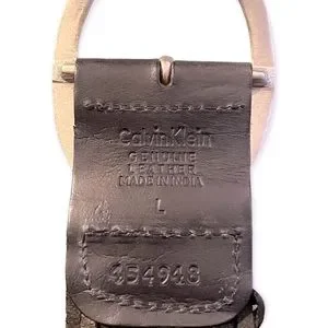 VTG 90s Calvin Klein Woven Belt with Brass Buckle Calvin Klein | Accessories | Vtg 9s Calvin Klein Woven Belt  main image 3